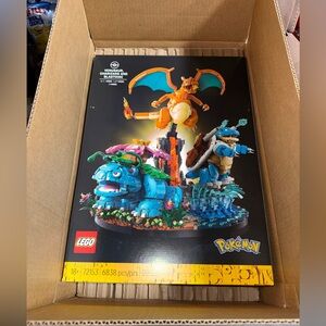 LEGO Pokemon 72153 Venusaur, Charizard and Blastoise Sealed Set (IN HAND)
